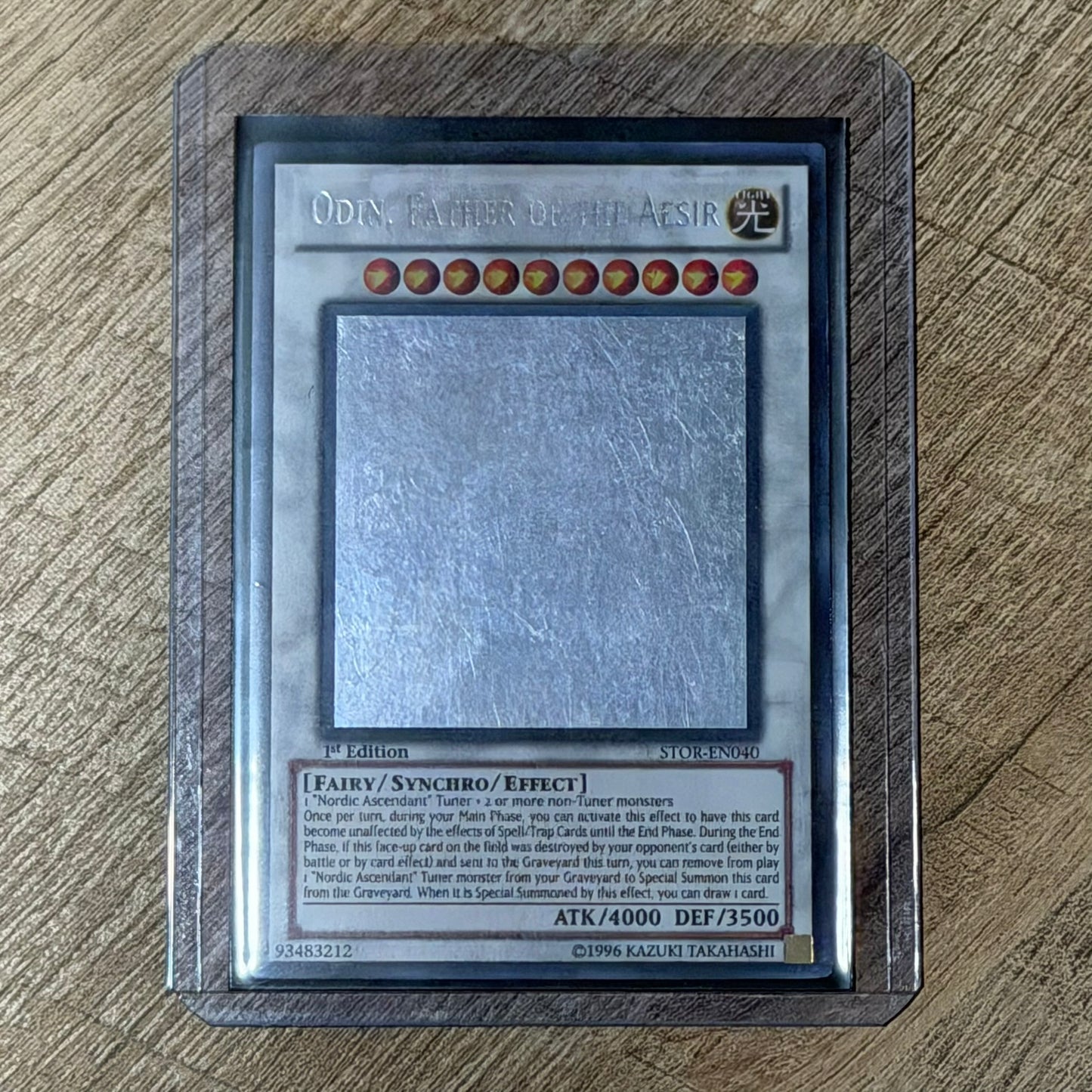 Odin, Father of The Aesir (STOR-EN040, Yugioh! TCG)