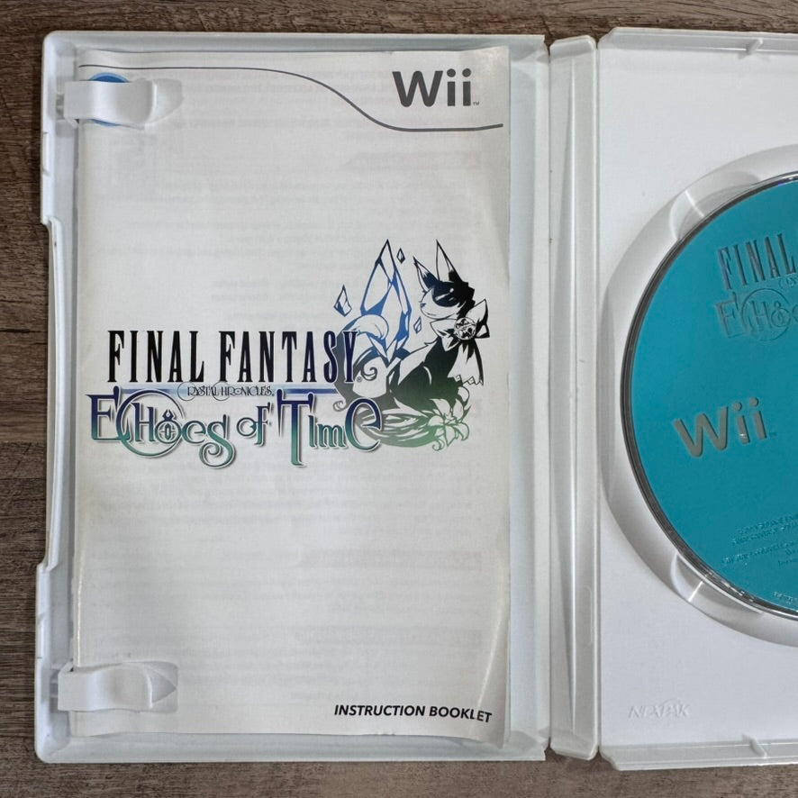 Final Fantasy Crystal Chronicles: Echoes of Time (Nintendo Wii, 2009) CIB!