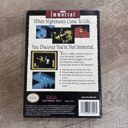 Immortal (Nintendo Entertainment System, NES)