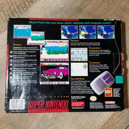 Mario Paint (Super Nintendo, SNES)