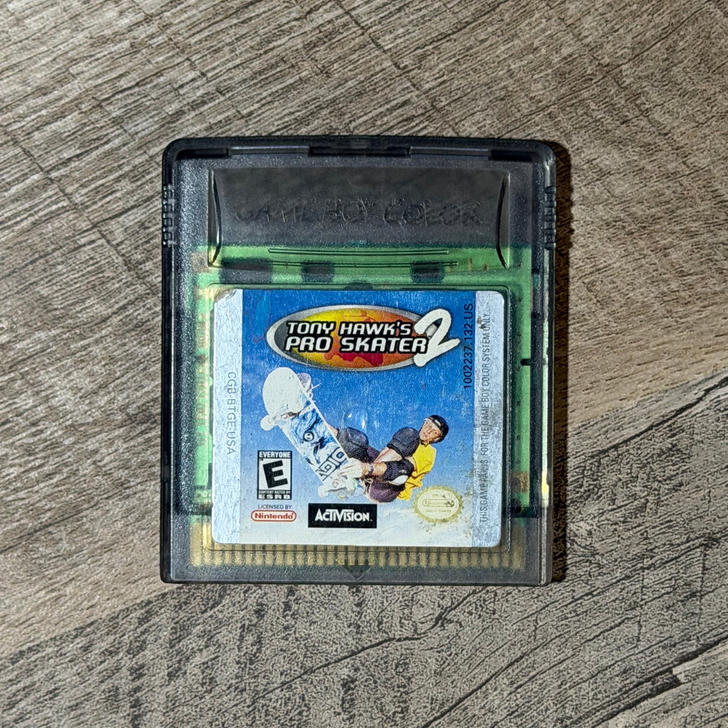 Tony Hawk's Pro Skater 2 (Nintendo GameBoy Color, GBC)