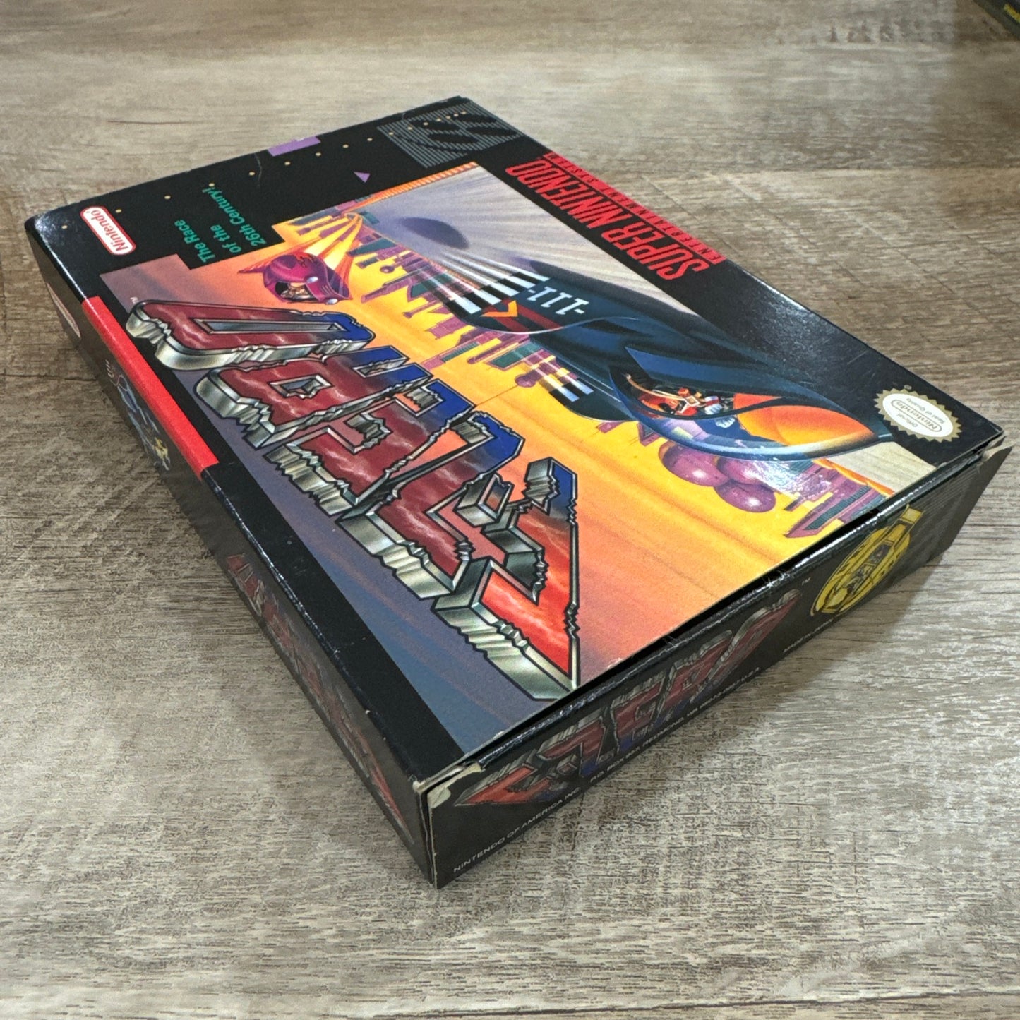 F-Zero (Super Nintendo SNES, 1991) CIB Complete Beautiful Copy & Authentic!