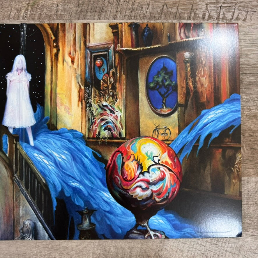 Circa Survive - Violent Waves Black Inside Blue w/ Blue Splatter 2xLP Vinyl READ