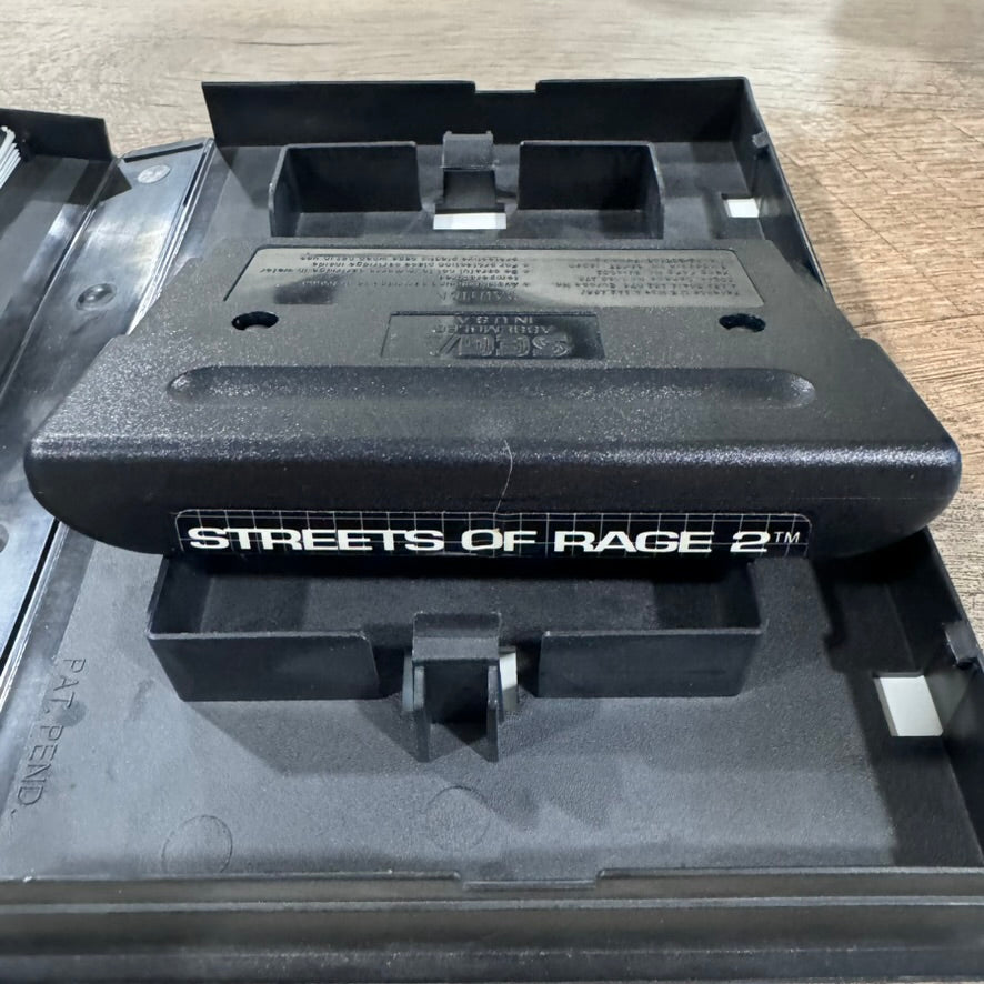 Streets of Rage 2 (Sega Genesis, 1992) Not For Resale COMPLETE CIB & Clean!