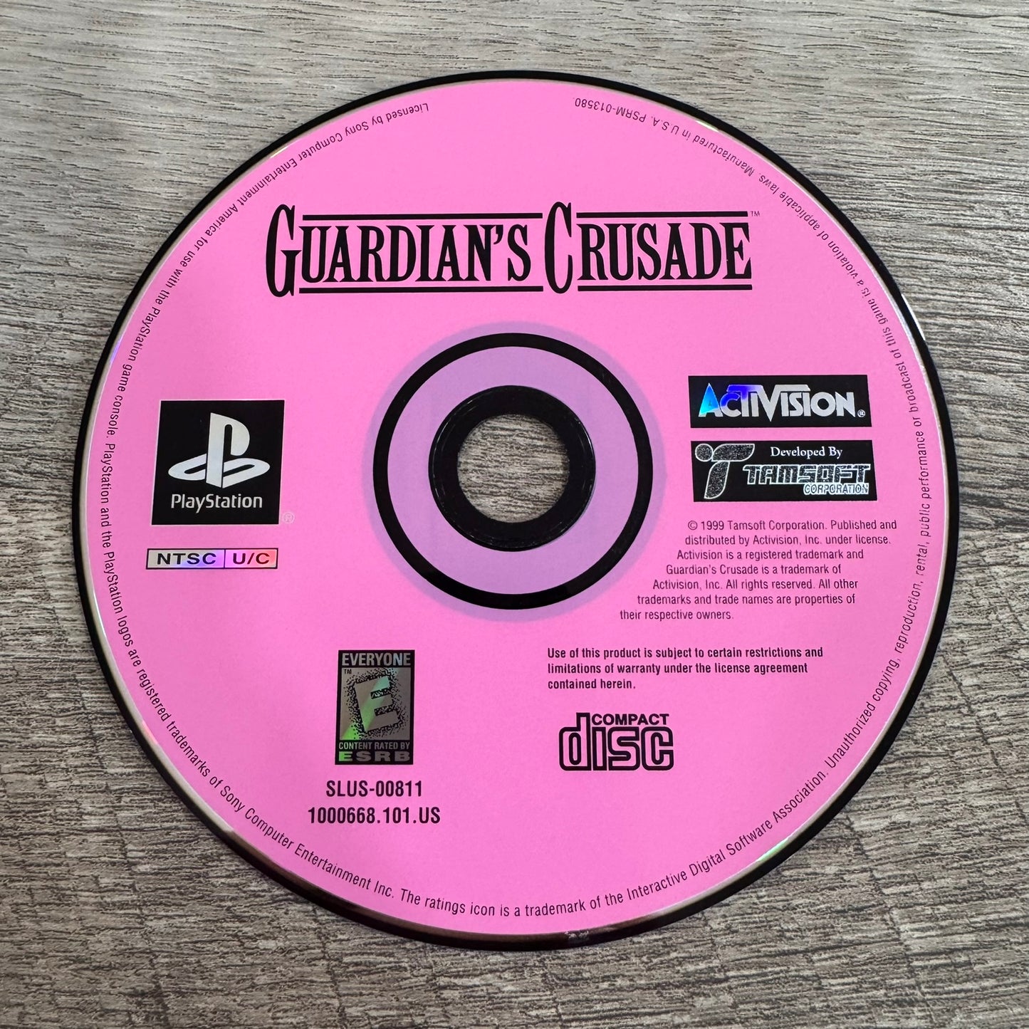 Guardian's Crusade (Sony Playstation, PS1)