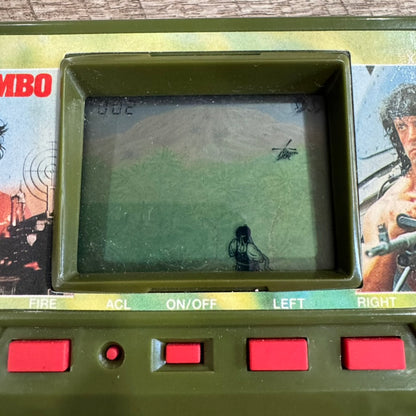 Rambo Handheld Electronic Video Game (Akklaim, 1988) Clean, Tested & Working!