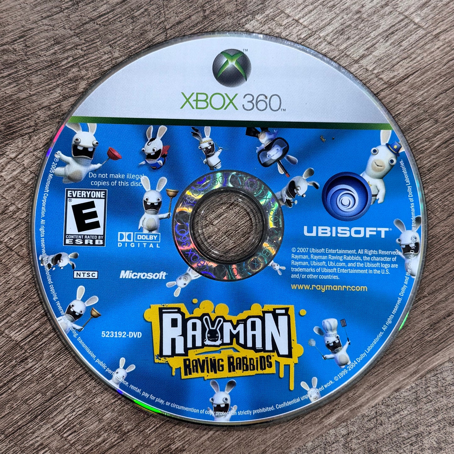 Rayman Raving Rabbids (Microsoft Xbox 360)