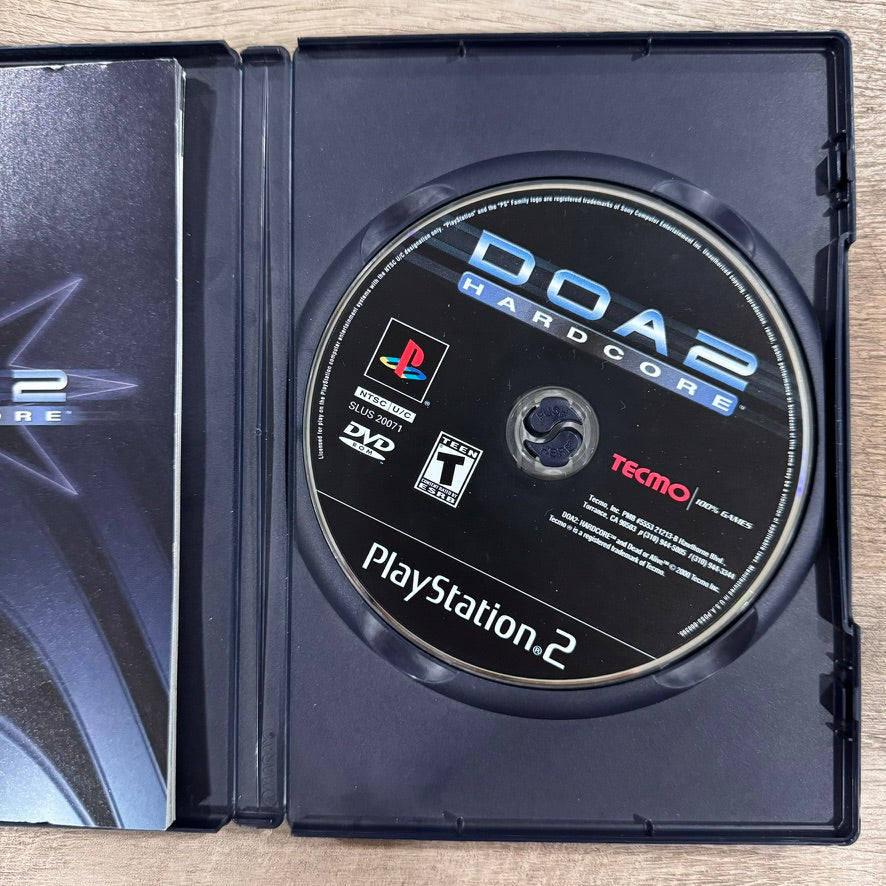 Dead or Alive 2 Hardcore (Sony PlayStation 2, PS2 2000)🔥CIB W/ Disc, Manual+🔥