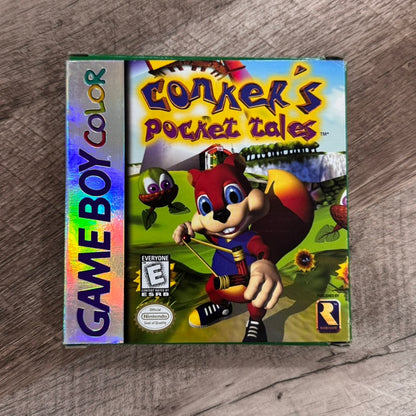 Conker's Pocket Tales (Nintendo GameBoy Color, GBC)