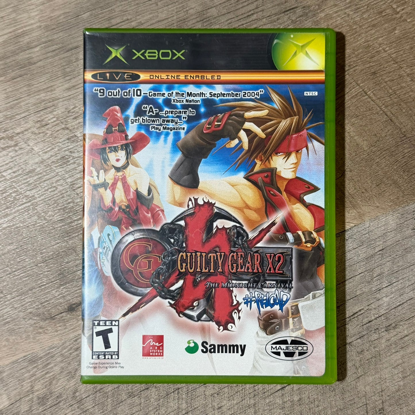 Guilty Gear X2: The Midnight Carnival #Reload (Microsoft Xbox)