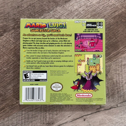 Mario & Luigi Superstar Saga (Nintendo GameBoy Advance, GBA)