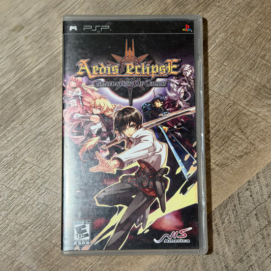 Aedis Eclipse: Generation of Chaos (Sony Playstation Portable, PSP)