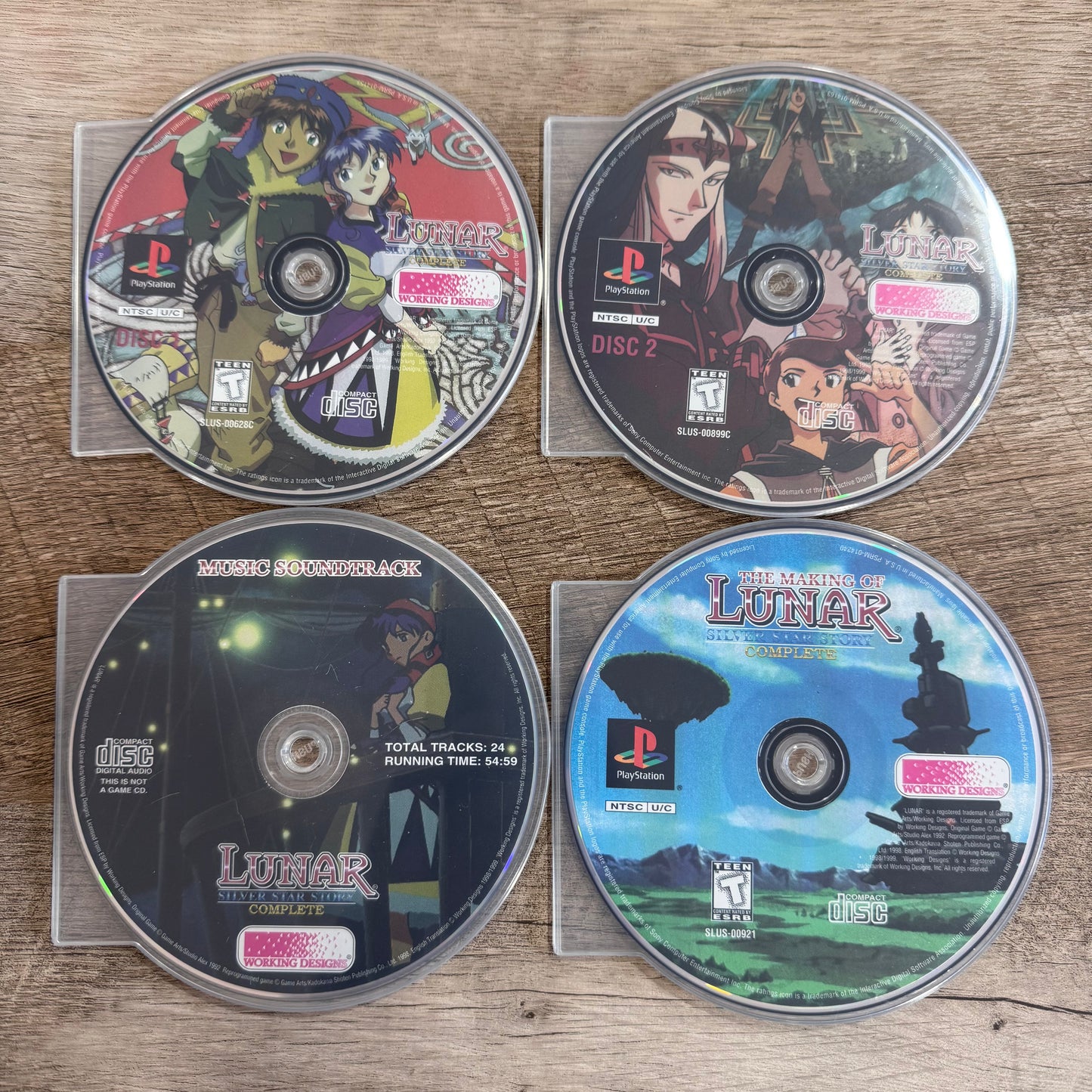 Lunar Silver Star Story Complete (Sony Playstation, PS1)