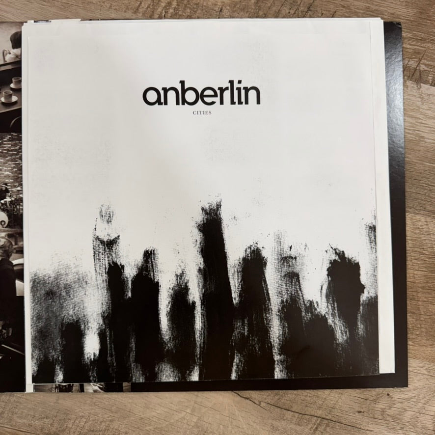 Anberlin - Cities White W/ Black Splatter Vinyl 2xLP X/1000 WORLDWIDE! Like New!