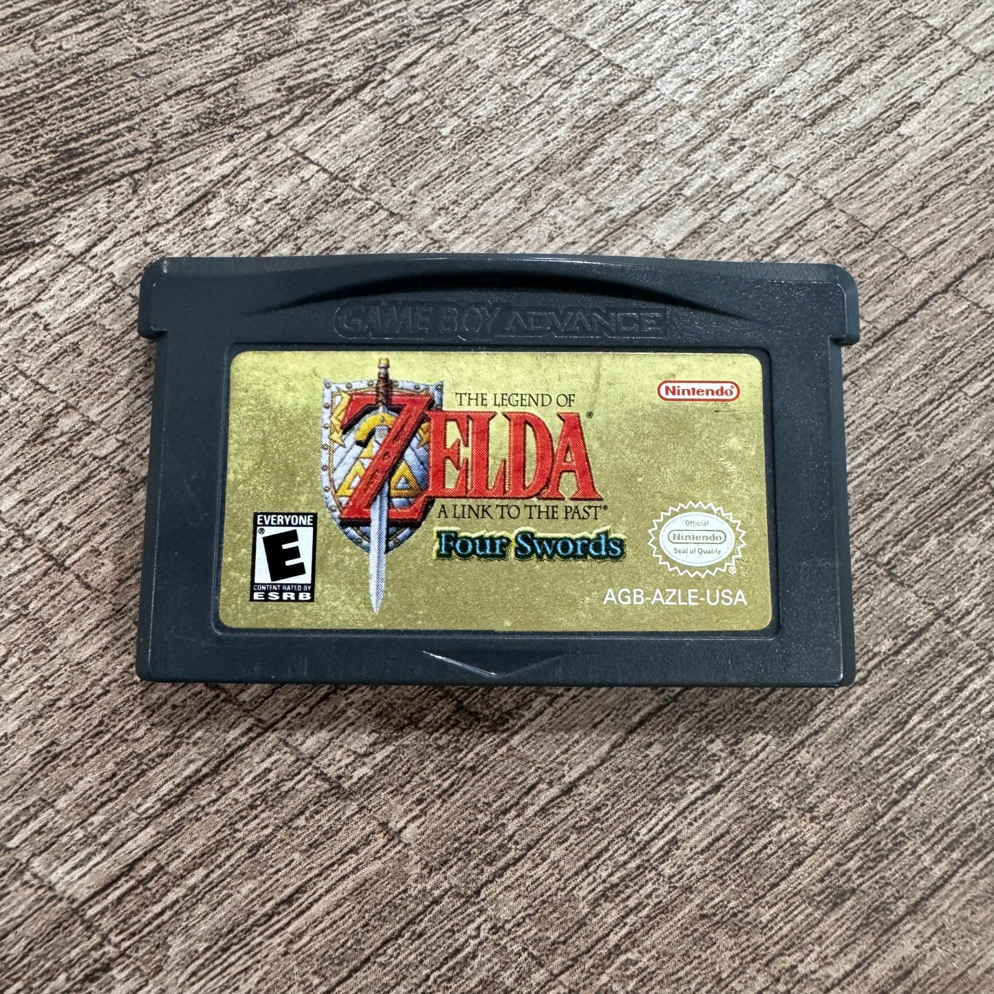 The Legend of Zelda: A Link to The Past Four Swords (Nintendo GameBoy Advance, GBA)