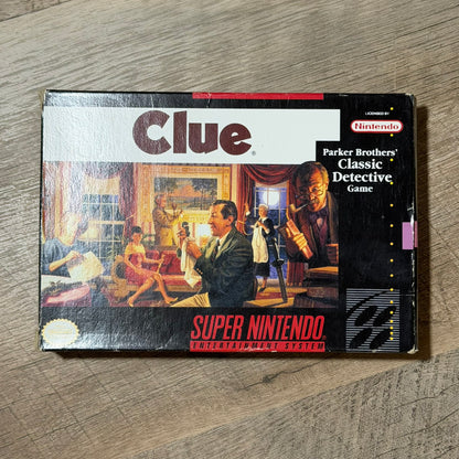 Clue (Super Nintendo, SNES)