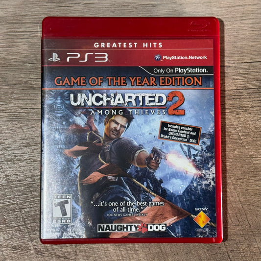 Uncharted 2: Among Thieves (Sony Playstation 3, PS3)