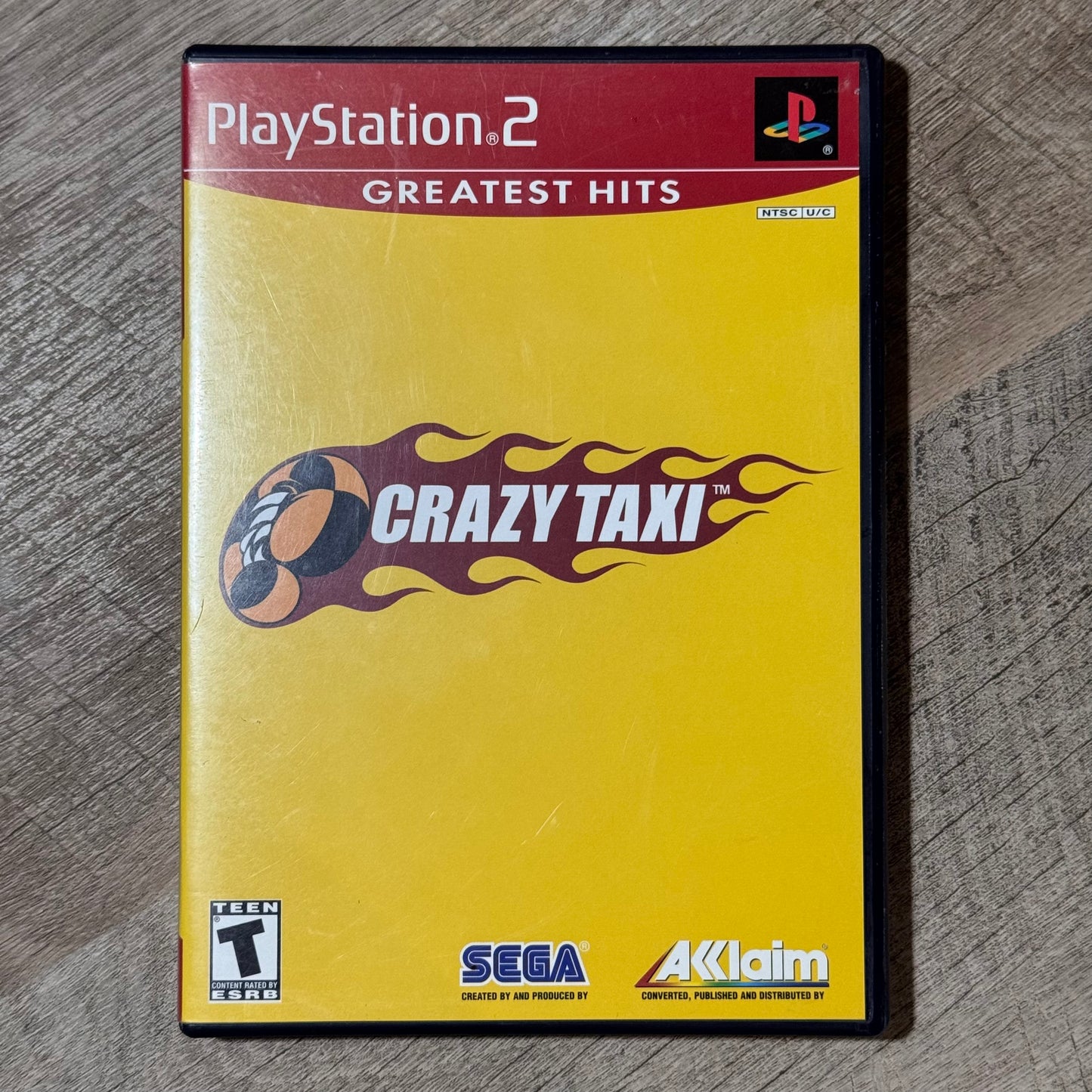 Crazy Taxi (Sony Playstation 2, PS2)