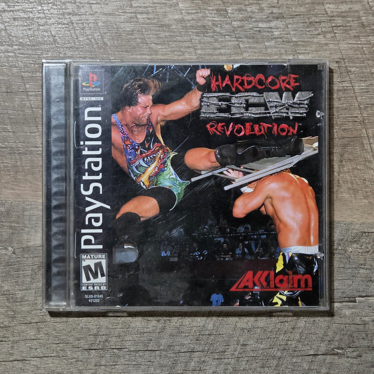 ECW Hardcore Revolution (Sony Playstation, PS1)