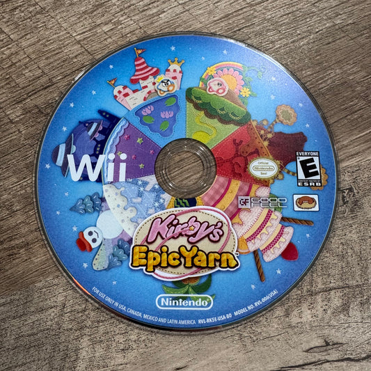 Kirby's Epic Yarn (Nintendo Wii)