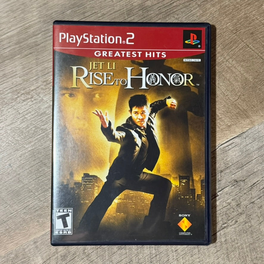 Jet Li: Rise to Honor (Sony Playstation 2, PS2)