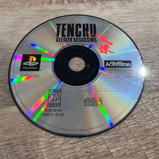 Tenchu Stealth Assassins (Sony Playstation, PS1)