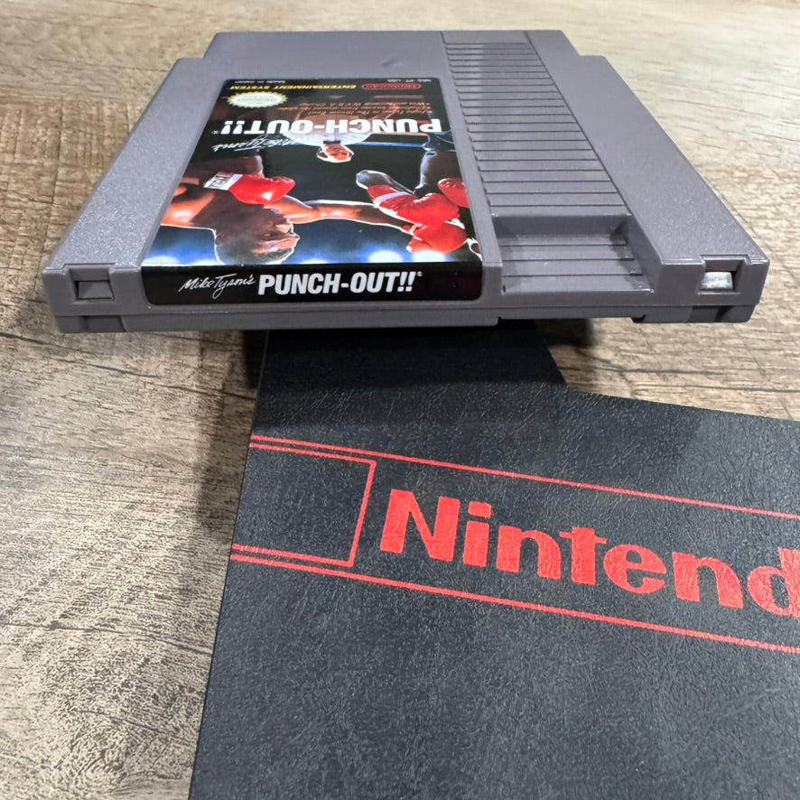 Mike Tyson's Punch-Out (Nintendo NES, 1987) Complete W/ Nice Box & Mint Cart!