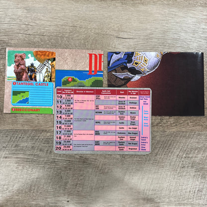 Dragon Warrior (NES, 1989) NINTENDO POWER MAGAZINE GIVEAWAY Handbook, Maps+🔥