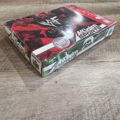 WWF Attitude (Nintendo 64 , N64 1999) Brand New & Factory Sealed!