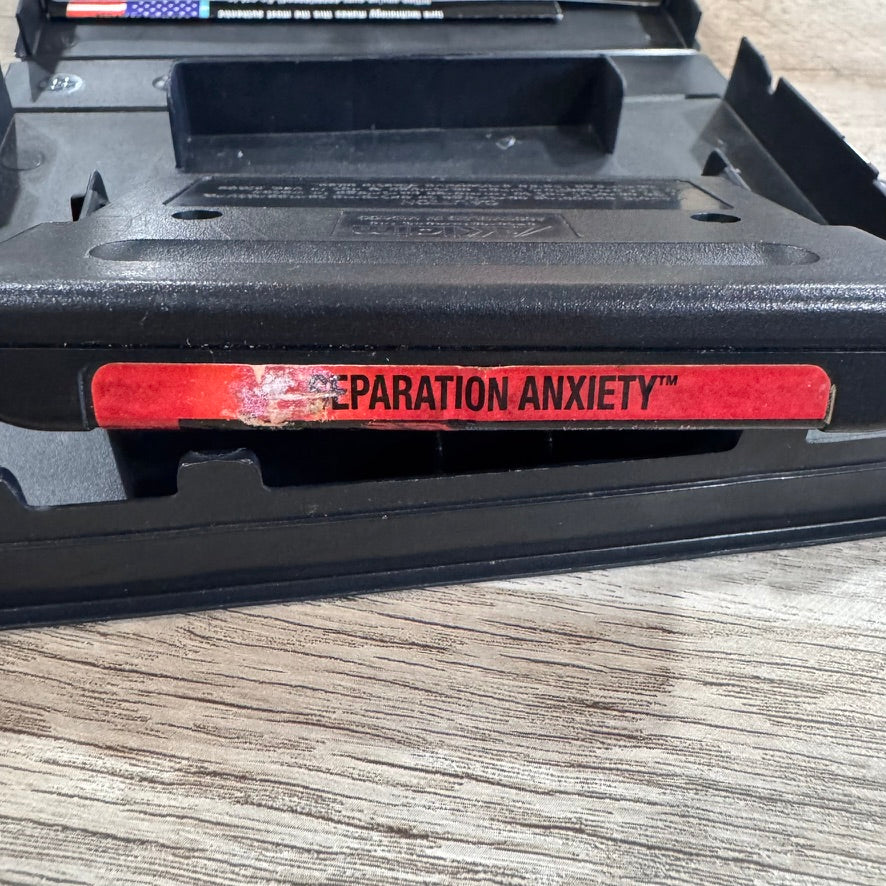 Separation Anxiety (Sega Genesis, 1995) Complete In Box W/ MINT Manual & Poster!