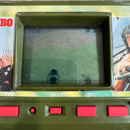 Rambo Handheld Electronic Video Game (Akklaim, 1988) Clean, Tested & Working!