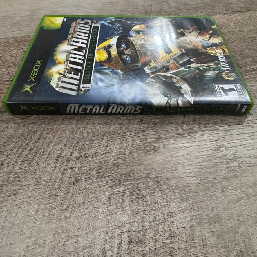 Metal Arms: Glitch in the System (Microsoft Xbox) CIB & VERY CLEAN 📸