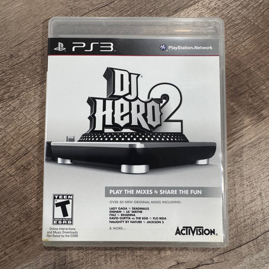 DJ Hero 2 (Sony Playstation 3, PS3)