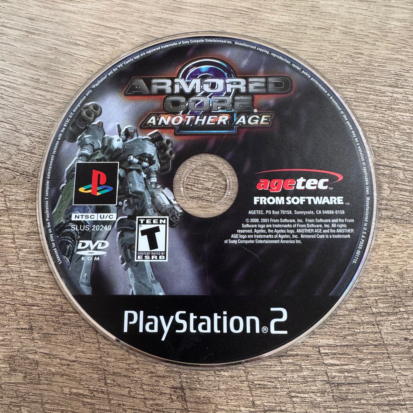 Armored Core 2: Another Age (Sony Playstation 2, PS2)