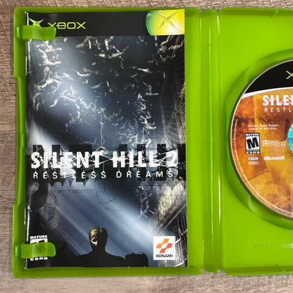 Silent Hill 2: Restless Dreams (Microsoft Xbox, 2001) Complete & MINTY!