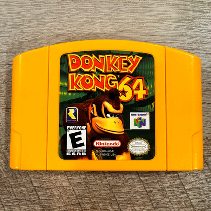 Donkey Kong 64 (Nintendo 64, 1999) N64 No Pak!Beautiful Manual, Box And Game!🔥