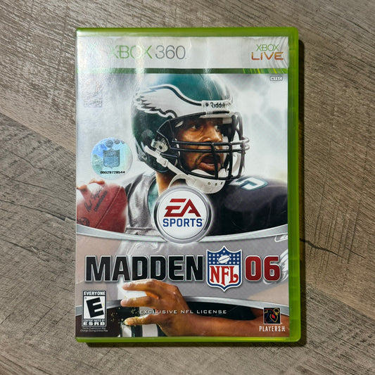 Madden 06 (Microsoft Xbox 360)