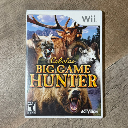 Cabela's Big Game Hunter (Nintendo Wii)