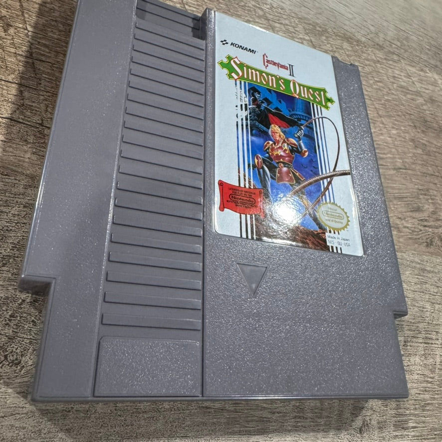 Castlevania II 2 Simon's Quest (Nintendo NES, 1988) W/ Nice Box & MINT CART!