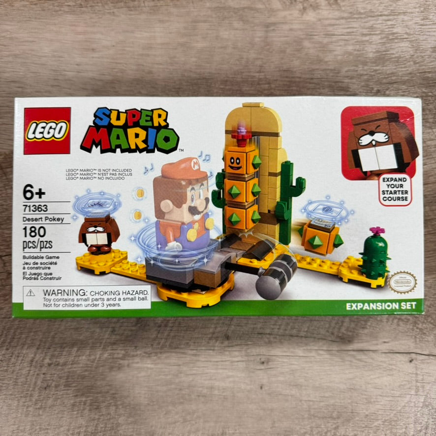Lego Super Mario 71363 Desert Pokey Expansion Set Brand New & Sealed!