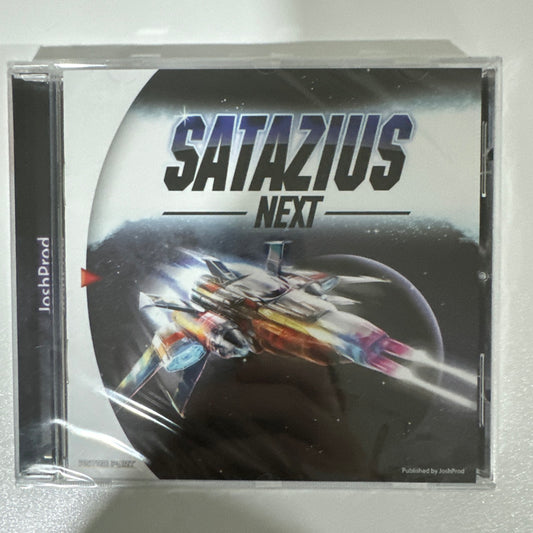 Satazius Next -JoshProd/PixelHeart (Sega Dreamcast) BRAND NEW FACTORY SEALED