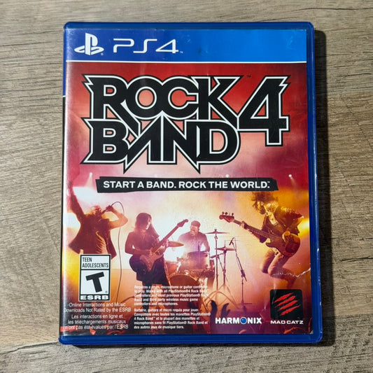 Rock Band 4 (Sony Playstation 4, PS4)