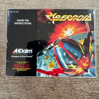 Cybernoid The Fighting Machine (Nintendo, NES 1989) CIB W/ Signs O’ Love!