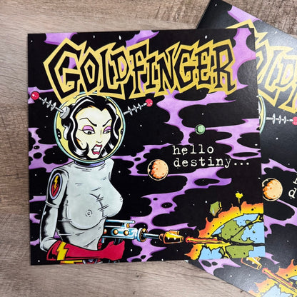 Goldfinger - Hello Destiny... Vinyl Record (2022 RSD, Gold Colored Vinyl) NM