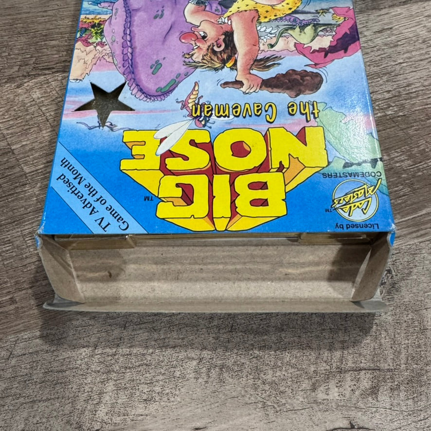 Big Nose The Caveman (Nintendo NES, 1991) CIB W/ Incredibly Box & Manual!