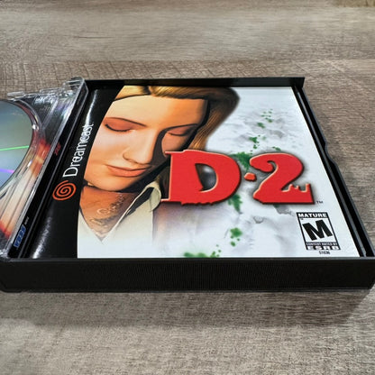 D2 (Sega Dreamcast, 2000) CLEAN & CIB W/ 4 Discs, Crispy Case & Manual!🔥