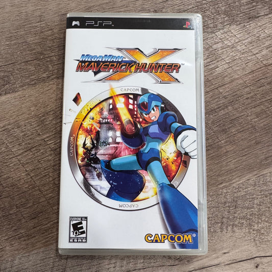 Mega Man Maverick Hunter (Sony Playstation Portable, PSP)