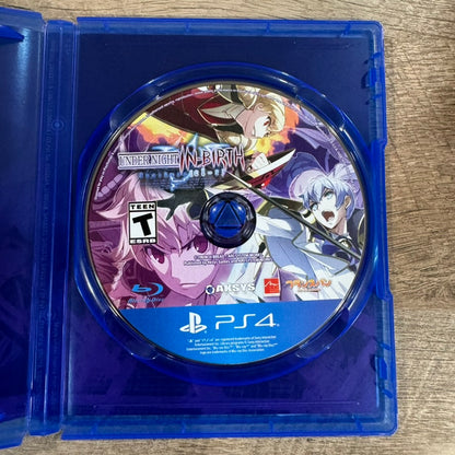 Under Night In-Birth Exé: Late[Cl-R] (Sony PlayStation 4, PS4 2020) CIB & MINT!