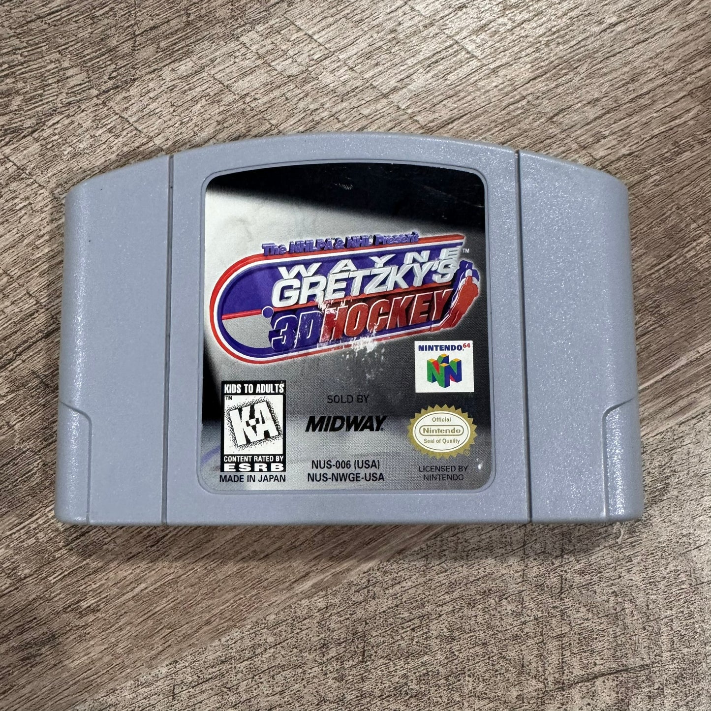 Wayne Gretzky's 3D Hockey (Nintendo 64)