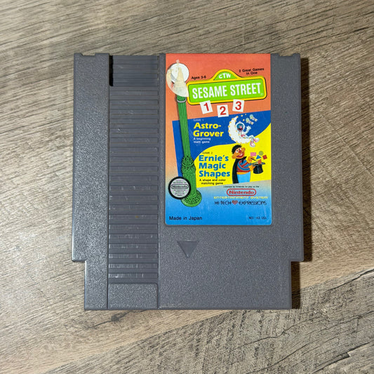 Sesame Street 123 (Nintendo Entertainment System, NES)